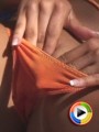 Watch Trista Get Off By The Pool