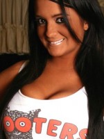 Brooke proves why she is the perfect hooters girl