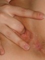 A very horny Kalee fingers her tight wet pussy