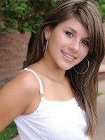 Cute teen Shyla is just waiting to flash her perky perfect tits