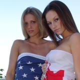 Kate & Karen are patriotic