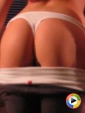 Watch as Heidi pulls down her pants and shows off her perfect ready to fuck ass in a tight white thong