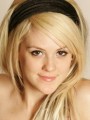 Tiny teen Haley strips out of her little black lace outfit